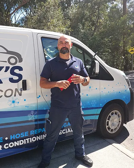 Mack's Cool Aircon mobile service van